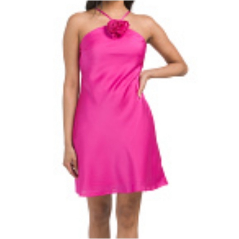 -High Neck Boutique Dress